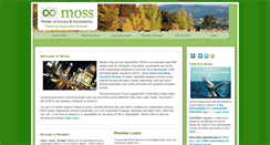 Desktop Screenshot of moss.org.au