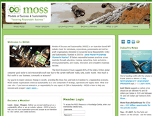 Tablet Screenshot of moss.org.au